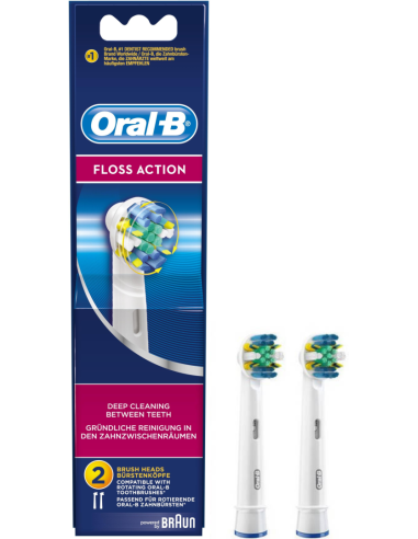 Oral-B Floss Action Tandenborstels - 2 stuks