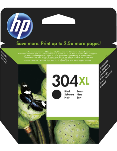 HP 304XL Inktcartridge - Zwart