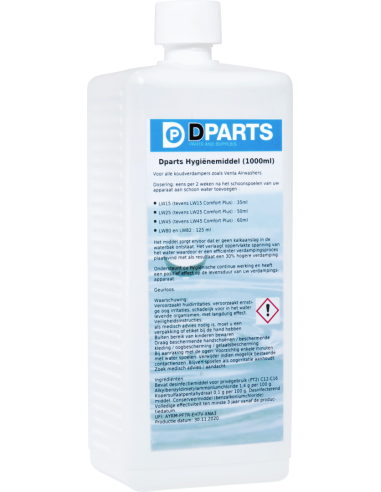Dparts Hygienemiddel 1 Liter voor Venta Airwashers