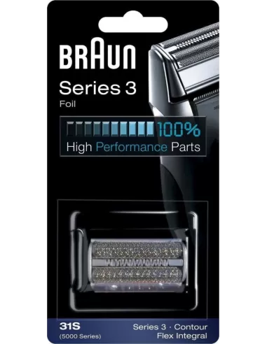 Braun 31S Scheerblad - Series 3 - 5000 Series Zilver